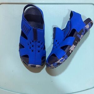 Wonder Nation Vibrant Blue Kids Sandals